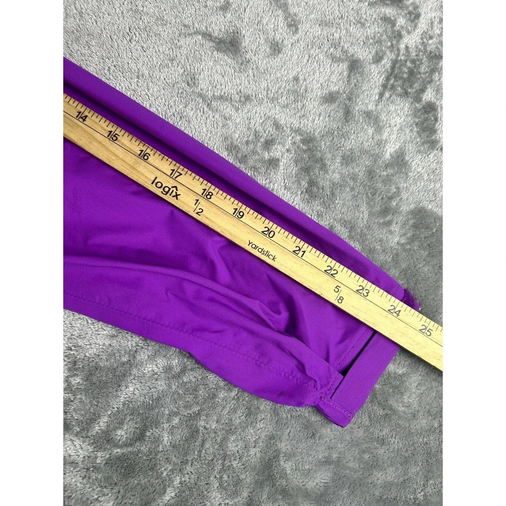 Outdoor Research Panorama Point Purple Gray Lightweight Rain Jacket Size XL